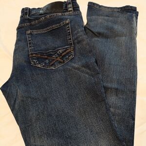Jeaniologie Dark Blue Straight Jeans